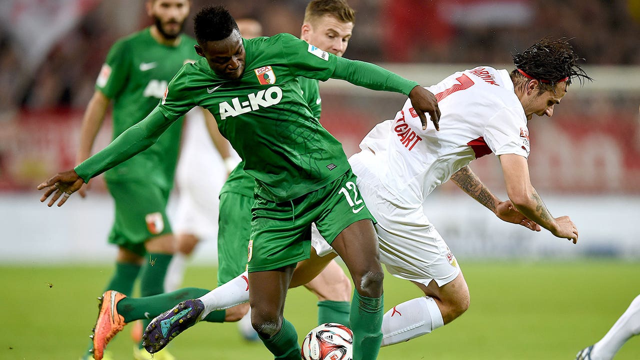 Augsburg climb Bundesliga table with win over sorry Stuttgart